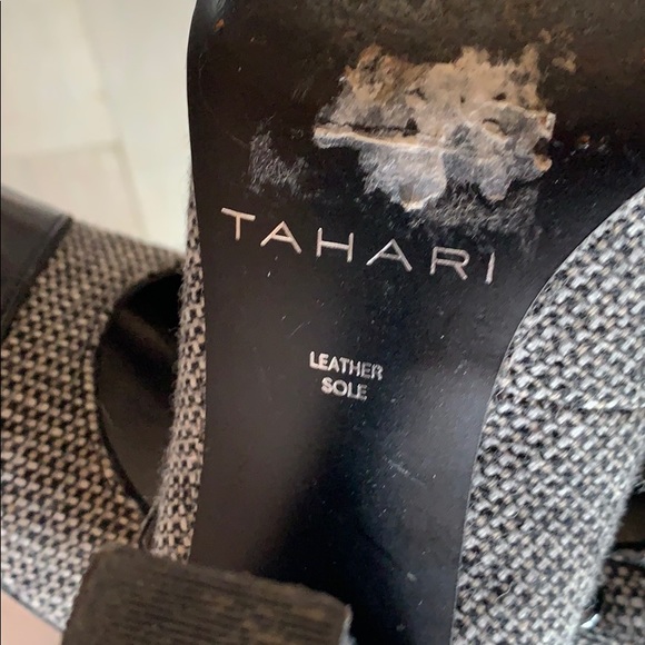 Elie Tahari Patent Leather & Fabric Pumps - Picture 8 of 8